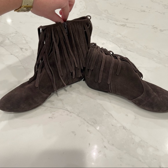 Sam Edelman brown fringe booties - Picture 16 of 16